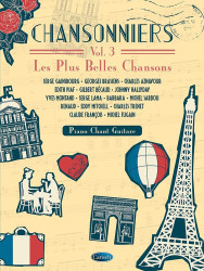 Chansonniers Vol. 3 - Les Plus Belles Chansons (noty na klavír, zpěv, akordy)