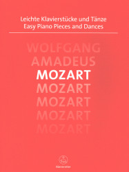 W.A. Mozart: Easy Piano Pieces And Dances (noty na klavír)