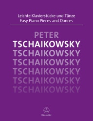 P.I. Čajkovskij: Easy Piano Pieces And Dacnes (noty na klavír)