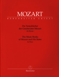 W.A. Mozart: The Music Books Of Mozart And His Sister (noty na klavír)