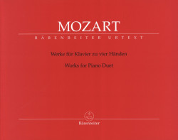W.A. Mozart: Works For Piano Duet (noty na čtyřruční klavír)