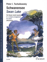 P.I. Čajkovskij: Swan Lake  / Labutí jezero (noty na snadný klavír)