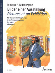 M.P. Musorgskij: Pictures at an Exhibition / Obrázky z výstavy (noty na snadný klavír)