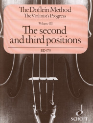 The Doflein Method 3 - Second & Third Position (noty na housle)