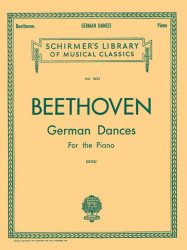 Ludwig van Beethoven: German Dances (noty na klavír)