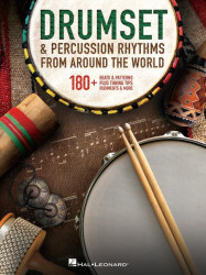 Drumset & Percussion Rhythms from Around the World (noty na bicí, perkuse)