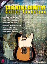 Essential Country Guitar Technique (noty, tabulatury na kytaru)(+audio)