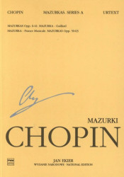 Frédéric Chopin: Mazurkas,Opp. 6,7,17,24,30,33,41 (noty na klavír)