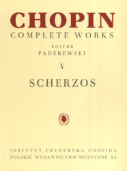 Frédéric Chopin: Complete Works V: Scherzos (noty na klavír)