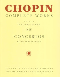 Frédéric Chopin: Complete Works XIV: Piano Concertos (noty na čtyřruční klavír)