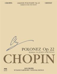Frédéric Chopin: Grande Polonaise Op 22 National Edition (noty na klavír)