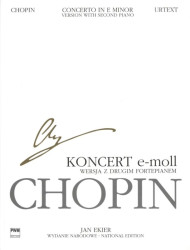 Frédéric Chopin: Concerto No. 1 E minor Op. 11 National Edition (noty na čtyřruční klavír)