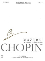 Frédéric Chopin: National Edition - Mazurkas Series B (noty na klavír)