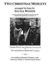 Sylvia Woods: Two Christmas Medleys (noty na harfu)
