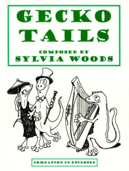 Sylvia Woods: Gecko Tails (noty na harfu)(+audio) 