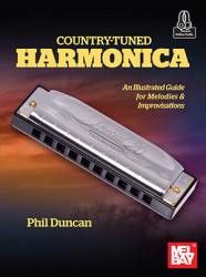 Country-Tuned Harmonica (noty na harmoniku)(+audio)