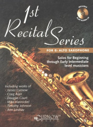 1st Recital Series for Eb Alto Saxophone (noty na altsaxofon)(+audio)