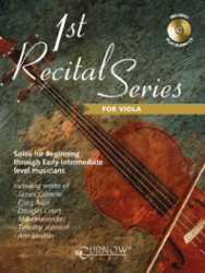 1st Recital Series for Viola (noty na violu)(+audio)