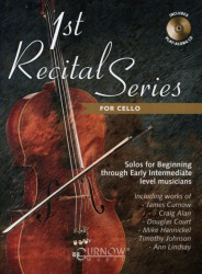 1st Recital Series for Cello (noty na violoncello)(+audio)