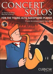 Concert Solos for the Young Alto Saxophone Player (noty na altsaxofon)(+audio)