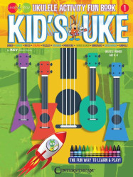 Kid's Uke - Ukulele Activity Fun Book (noty na ukulele)