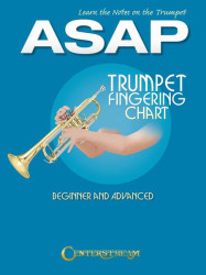Learn the Notes on the Trumpet ASAP (prstokladová tabulka pro trubku)