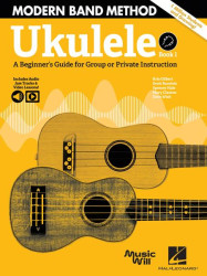 Modern Band Method - Ukulele, Book 1 (noty, tabulatury)(+audio+video)
