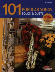 101 Popular Songs Solos and Duets (noty na altsaxofon)(+audio)