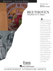 Beethoven: Sonatina in G Major (noty na klavír)