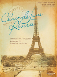 Claude Debussy: Clair De Lune & Reverie (noty na snadný klavír)(+audio)