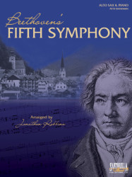 Beethoven's 5th Symphony Theme (noty na altsaxofon, klavír)