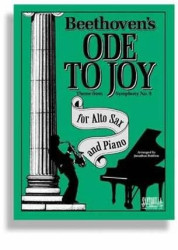Beethoven's Ode To Joy Theme (noty na altsaxofon, klavír)