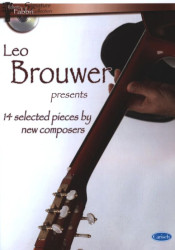Leo Brouwer Presents 14 Pieces By New Composers (noty na kytaru)(+audio)