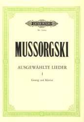 Modest Musorgskij: Selected Songs Vol. 1 (noty na zpěv, klavír)