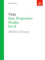 Herbert Kinsey: Easy Progressive Studies, Set II (noty na violu)