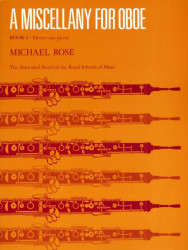 A Miscellany for Oboe, Book I (noty na hoboj, klavír)