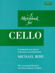 Michael Rose: A Sketchbook for Cello (noty na violoncello, klavír)