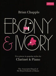 Brian Chapple: Ebony & Ivory (noty na klarinet, klavír)