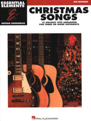 Essential Elements Guitar Ensemble: Christmas Songs (noty pro kytarový soubor)