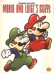 Mario & Luigis Recital Duets (noty na čtyřruční klavír)