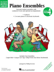 Hal Leonard Student Piano Library: Piano Ensembles - Level 4 (noty na osmiruční klavír)