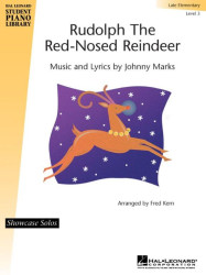 Johnny Marks: Rudolph the Red-Nosed Reindeer (noty na klavír)