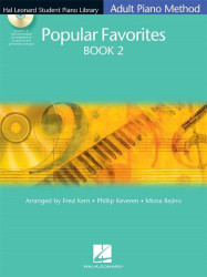 Hal Leonard Student Piano Library: Popular Favorites Book 2 (noty na klavír)(+audio)