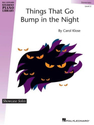Carol Klose: Things That Go Bump in the Night (noty na klavír)