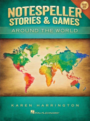 Notespeller Stories & Games: Around The World - Book 1 (noty na klavír)