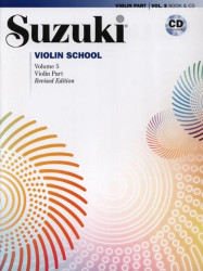 Suzuki Violin School, Violin Part, Volume 5 (noty na housle)(+audio)