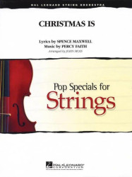 Percy Faith: Christmas Is (noty pro smyčcový orchestr, party, partitura)