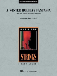 A Winter Holiday Fantasia (snané noty pro smyčcový orchestr, party, partitura)