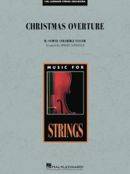 Samuel Coleridge-Taylor: Christmas Overture (noty pro smyčcový orchestr, party, partitura)