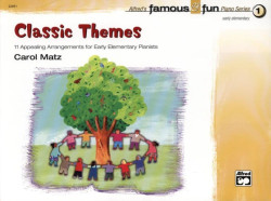 Carol Matz: Famous & Fun Classic Themes 1  (noty na klavír)